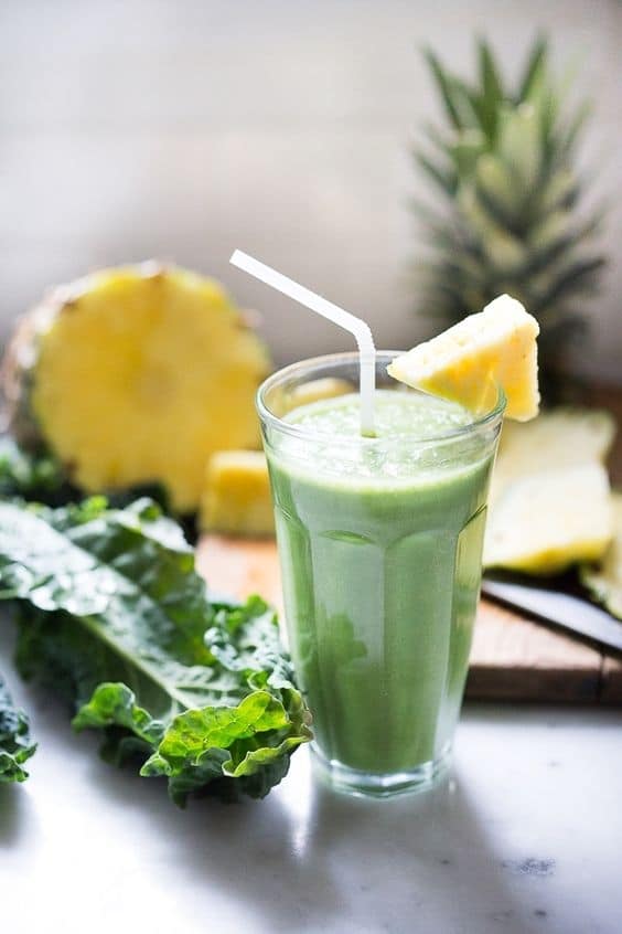 Matcha Pineapple Smoothie