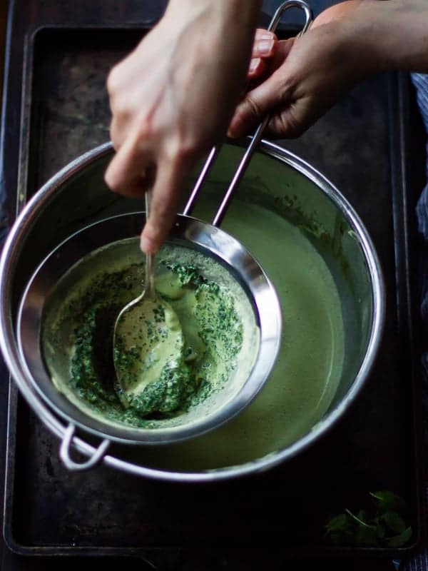 Matcha Mint Chocolate Chunk Ice Cream