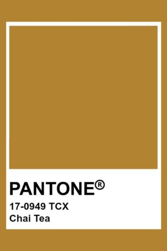 tea pantone