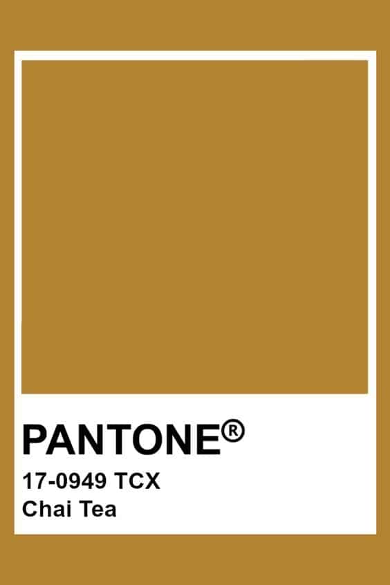 tea pantone