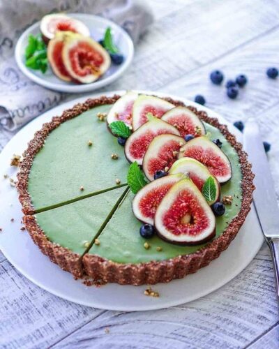 matcha cheesecake