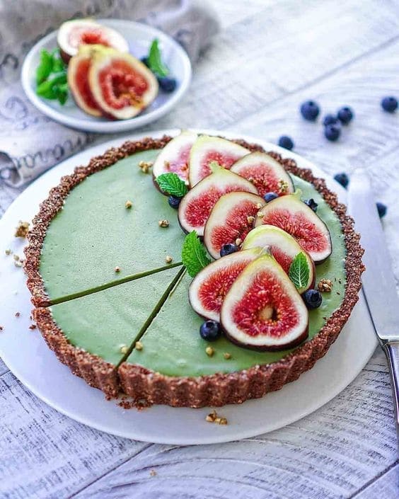 matcha cheesecake