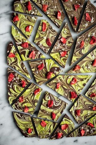 Matcha chocolate Bark 7