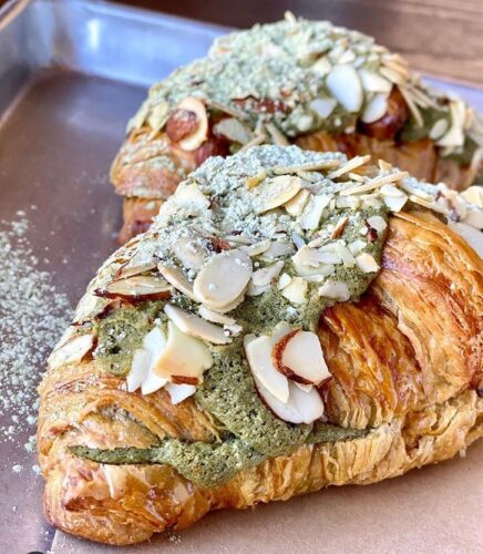 Matcha Croissants