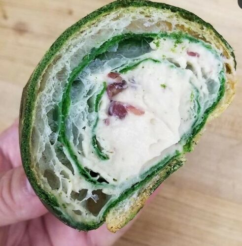 ครัวซองต์ชาเขียว